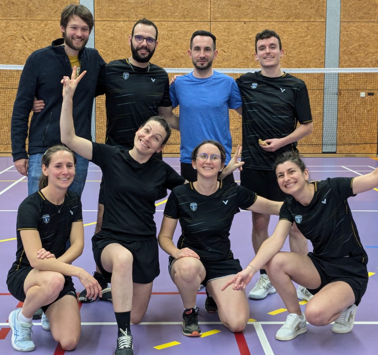 Photo de l'équipe D6 - Vue 2